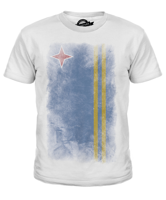 EUROPEAN UNION FADED FLAG KIDS T-SHIRT TEE TOP FOOTBALL GIFT SHIRT CLOTHING
