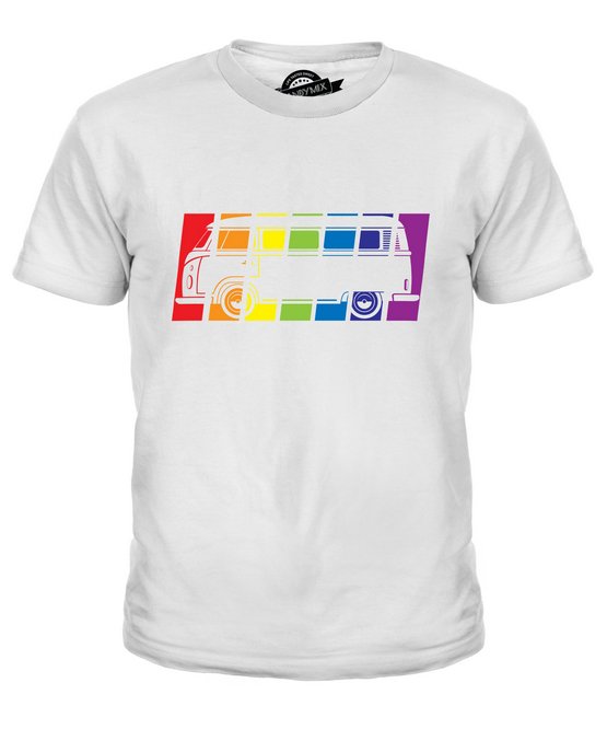 van rainbow shirt