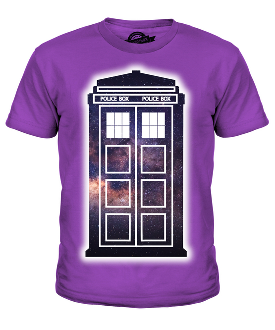 POLICE BOX KIDS T SHIRT TEE SHIRT UNISEX BOYS GIRLS TODDLER - Picture 11 of 12