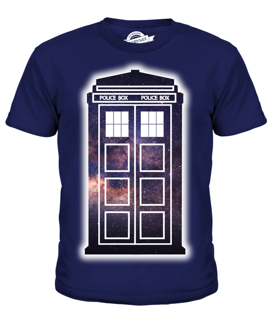 POLICE BOX KIDS T SHIRT TEE SHIRT UNISEX BOYS GIRLS TODDLER - Picture 4 of 12