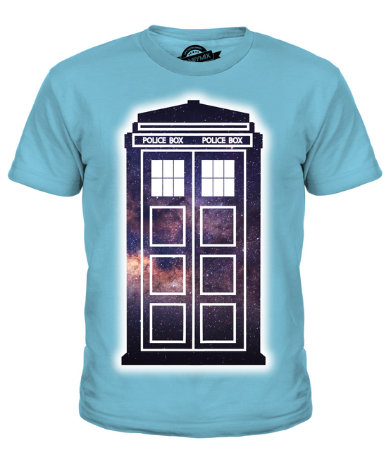 POLICE BOX KIDS T SHIRT TEE SHIRT UNISEX BOYS GIRLS TODDLER - Picture 10 of 12
