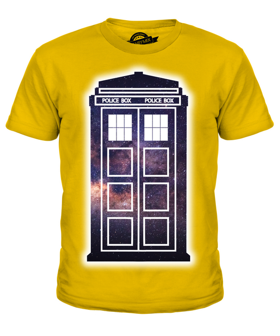 POLICE BOX KIDS T SHIRT TEE SHIRT UNISEX BOYS GIRLS TODDLER - Picture 7 of 12