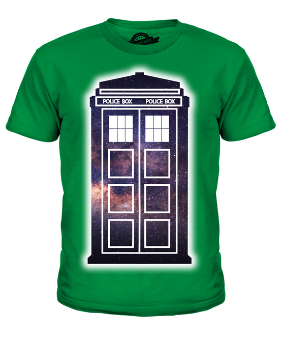 POLICE BOX KIDS T SHIRT TEE SHIRT UNISEX BOYS GIRLS TODDLER - Picture 8 of 12