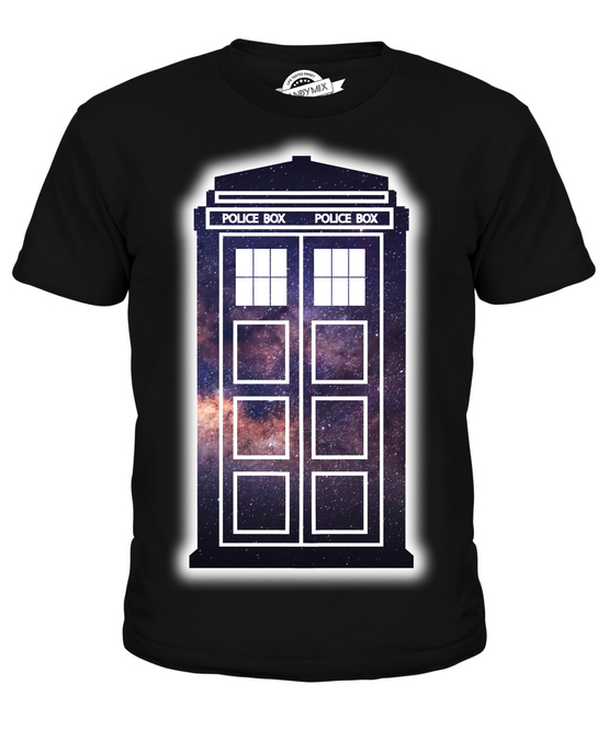 POLICE BOX KIDS T SHIRT TEE SHIRT UNISEX BOYS GIRLS TODDLER - Picture 3 of 12