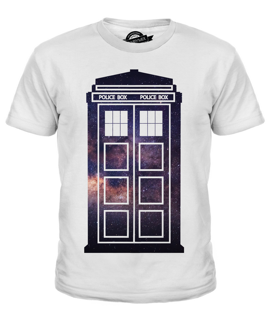 POLICE BOX KIDS T SHIRT TEE SHIRT UNISEX BOYS GIRLS TODDLER - Picture 2 of 12