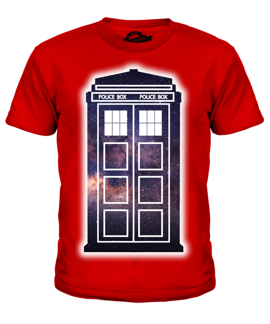 POLICE BOX KIDS T SHIRT TEE SHIRT UNISEX BOYS GIRLS TODDLER - Picture 5 of 12